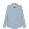 Camasa Gran Sasso Long-Sleeve Button-Down albastru