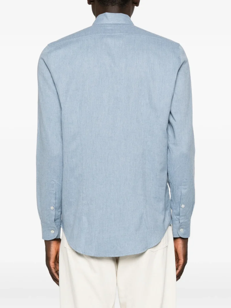 Alternative view of Camasa Gran Sasso Long-Sleeve Button-Down albastru