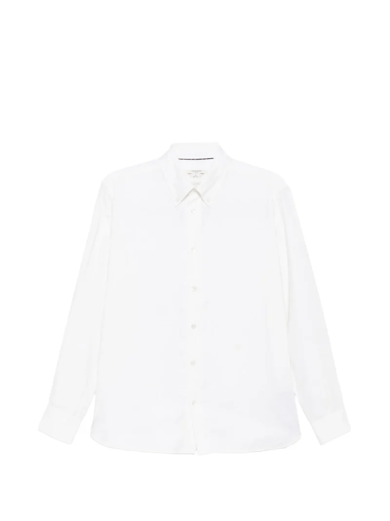 Camasa Jacob Cohen Button-Down Long-Sleeve alb
