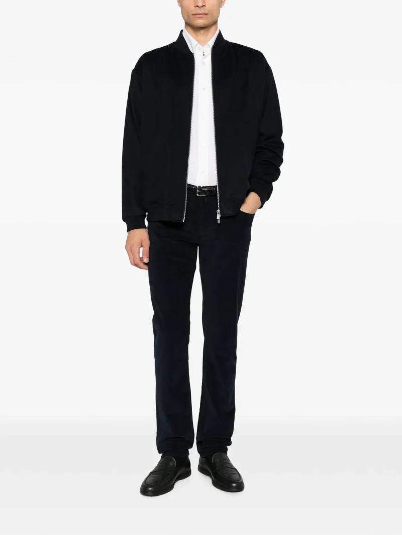 Camasa Jacob Cohen Button-Down Long-Sleeve alb - imagine 4