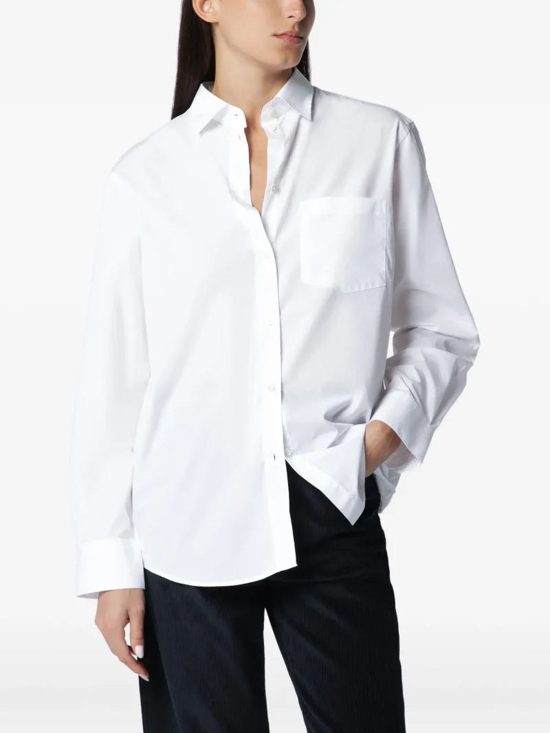 Camasa Rohe Chest-Pocket alb