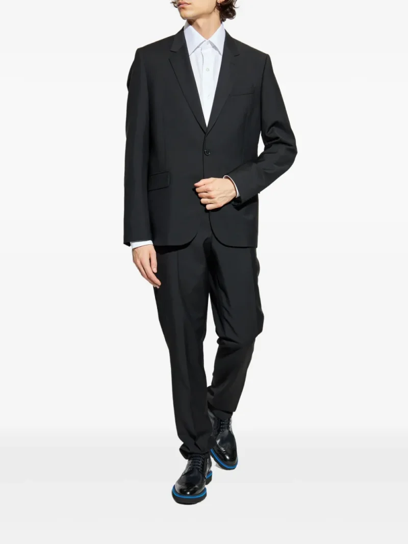 Camasa Tom Ford Button-Down Long-Sleeve alb - imagine 5