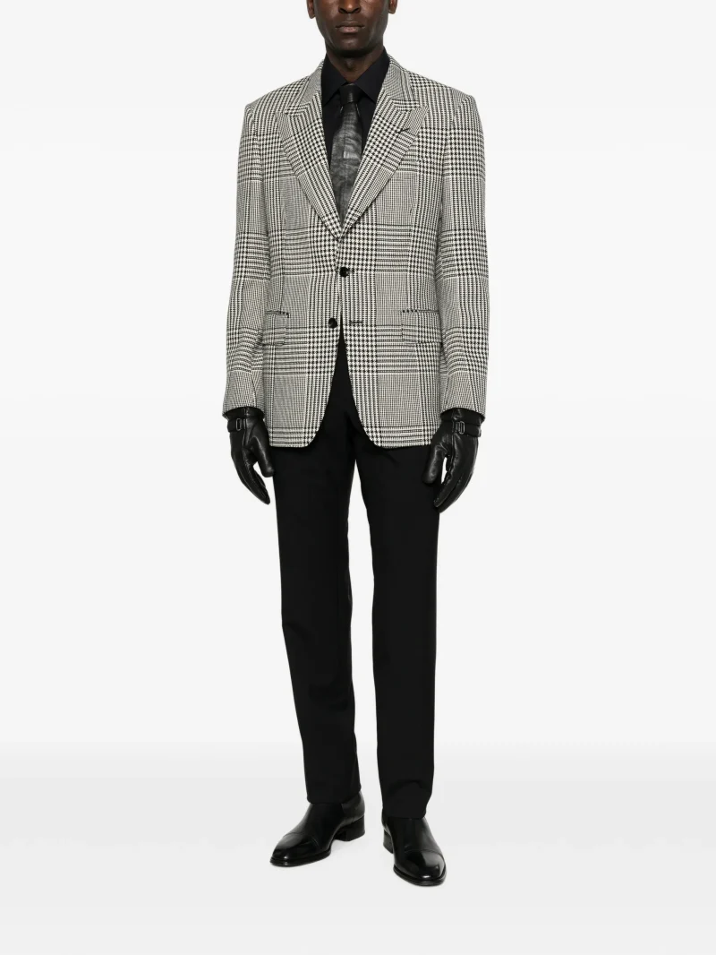 Camasa Tom Ford Button-Down Long-Sleeve negru - imagine 4