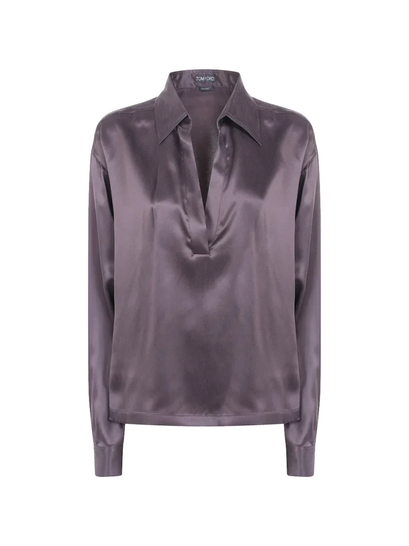 Camasa Tom Ford Peach-Feel Silk mov