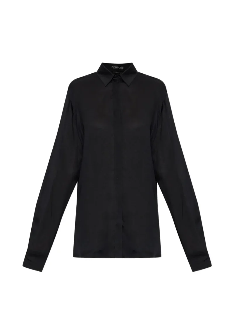 Camasa Tom Ford Silk negru