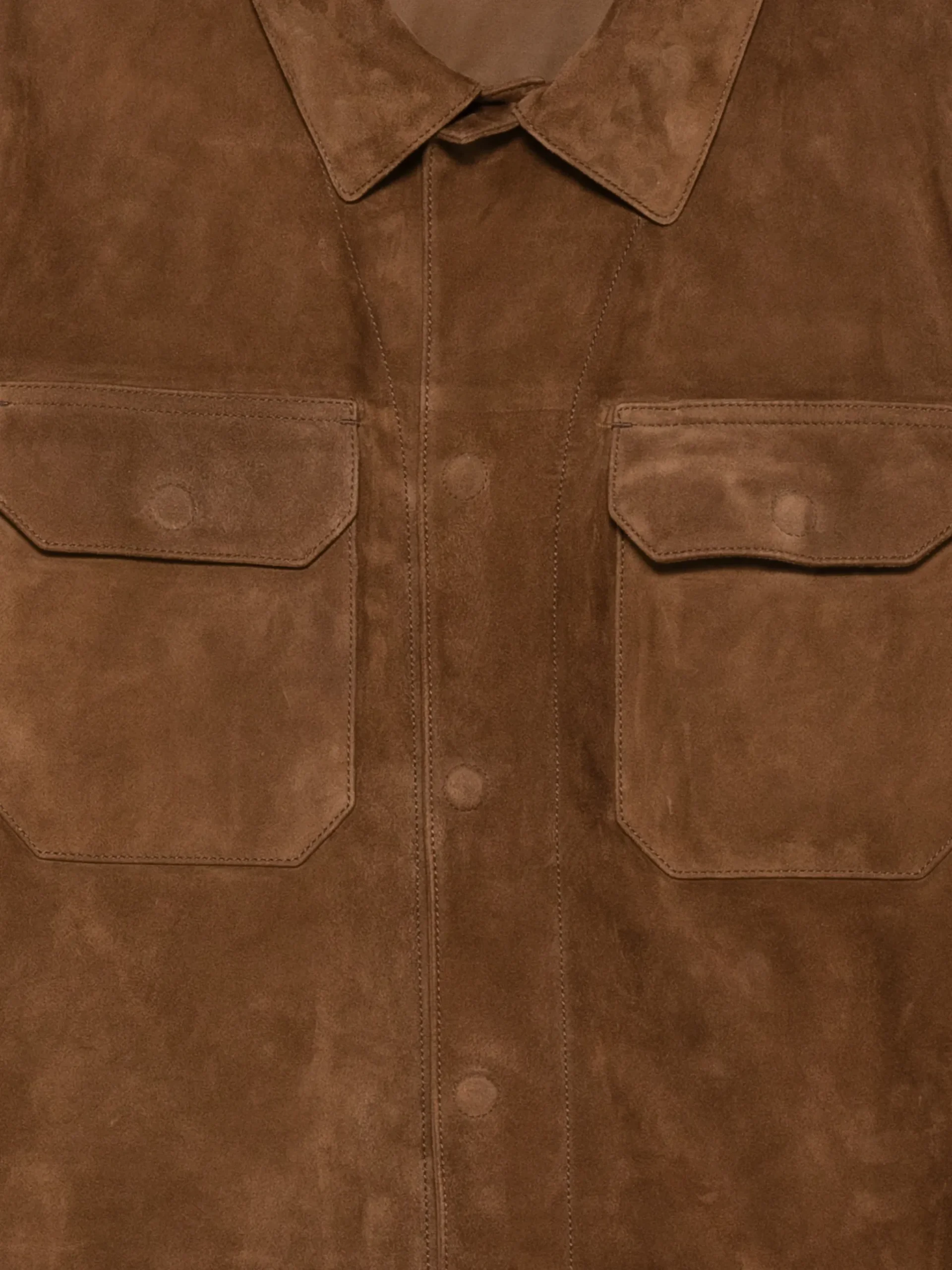 Camasa Tom Ford Suede maro - imagine 3
