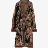 Cardigan ETRO Jacquard-Knit Hooded multicolor