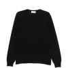 Pulover Gran Sasso Crew-neck Knitted negru