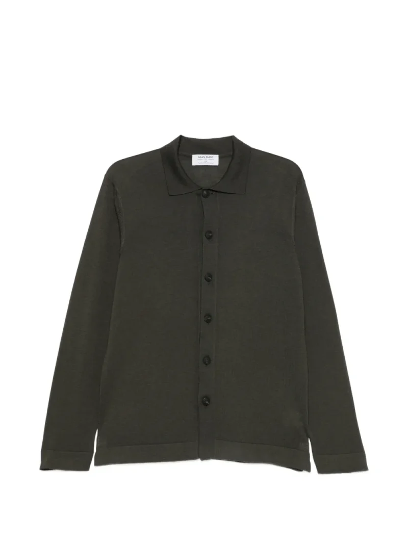 Cardigan Gran Sasso Button-up gri