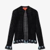 Cardigan La Double J Fiocchetto negru
