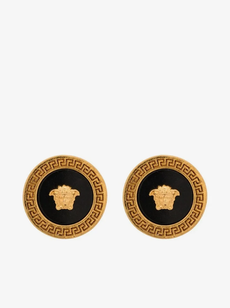 Cercei Versace Medusa Enamel Stud auriu