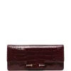 Clutch Tom Ford Lost Cherry Crocodile-Effect visiniu