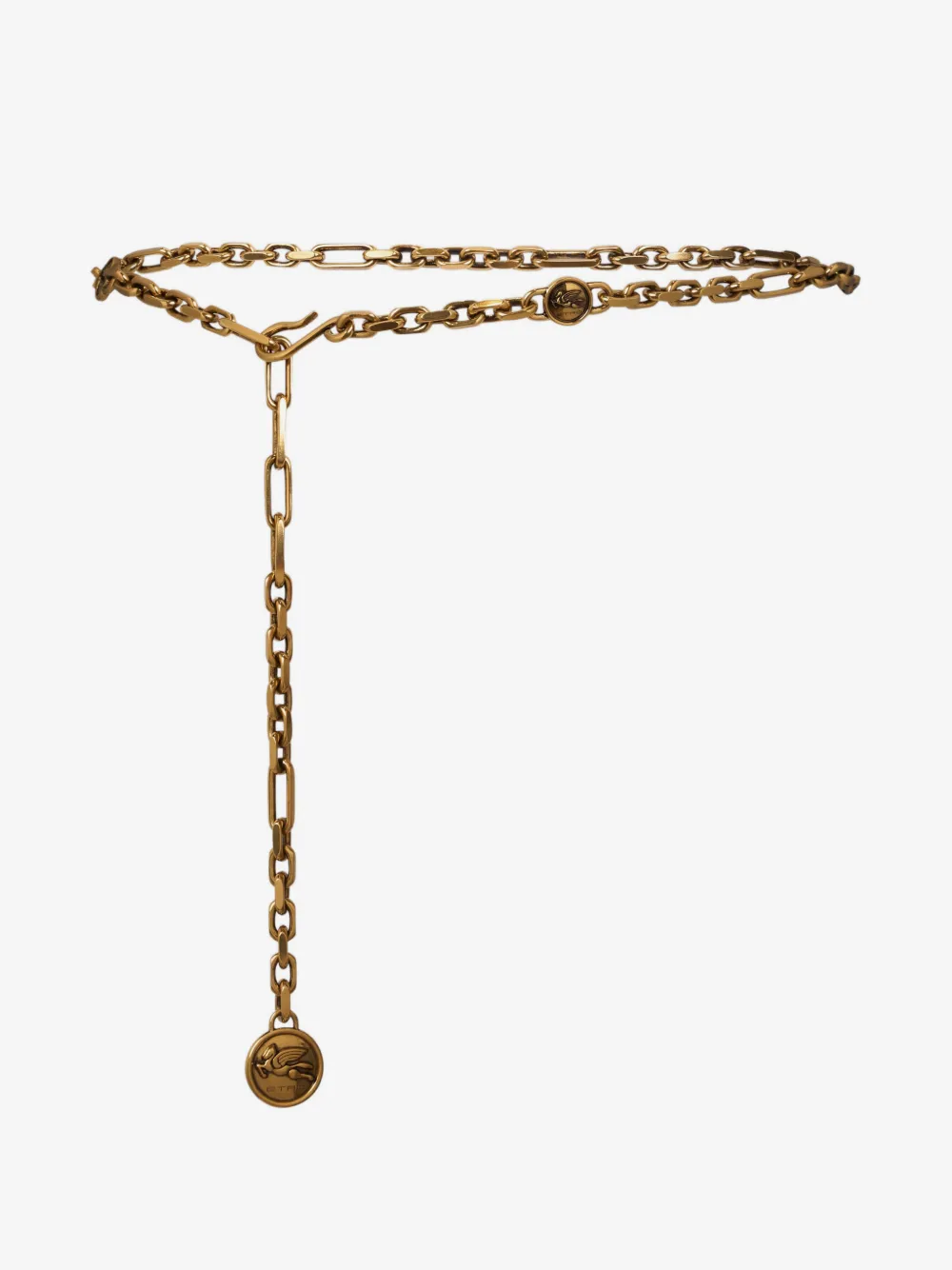 Curea ETRO Pegaso Coins Chain auriu