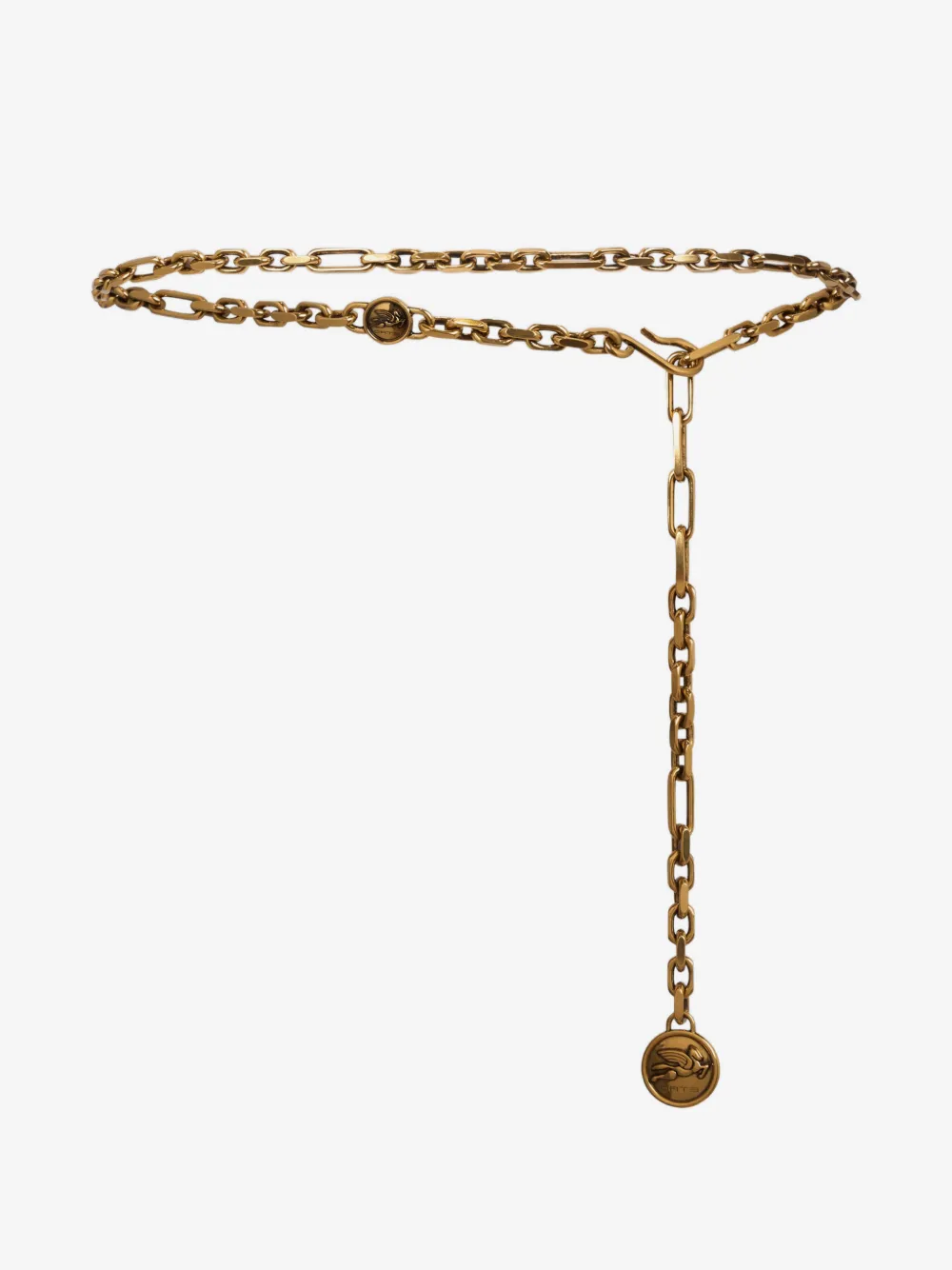 Curea ETRO Pegaso Coins Chain auriu - imagine 2
