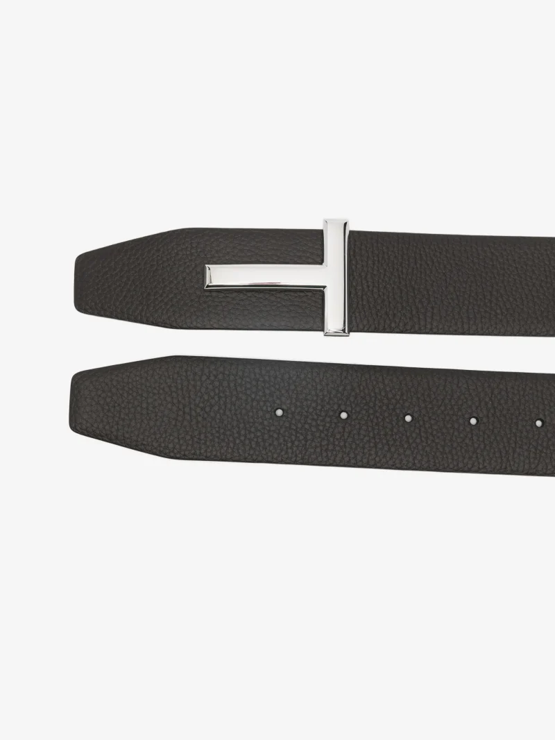 Alternative view of Curea Tom Ford Logo-Buckle negru