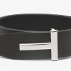 Curea Tom Ford Logo-Buckle negru