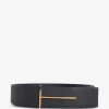 Curea TOM FORD Textured Reversible maro