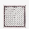 Esarfa Eleventy chain-print silk multicolor