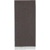 Fular Gran Sasso Check-Pattern maro