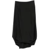 Fusta midi Rohe Rohe Twisted negru