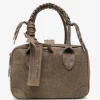 Geanta Golden Goose Vita Embossed Star-Patch khaki