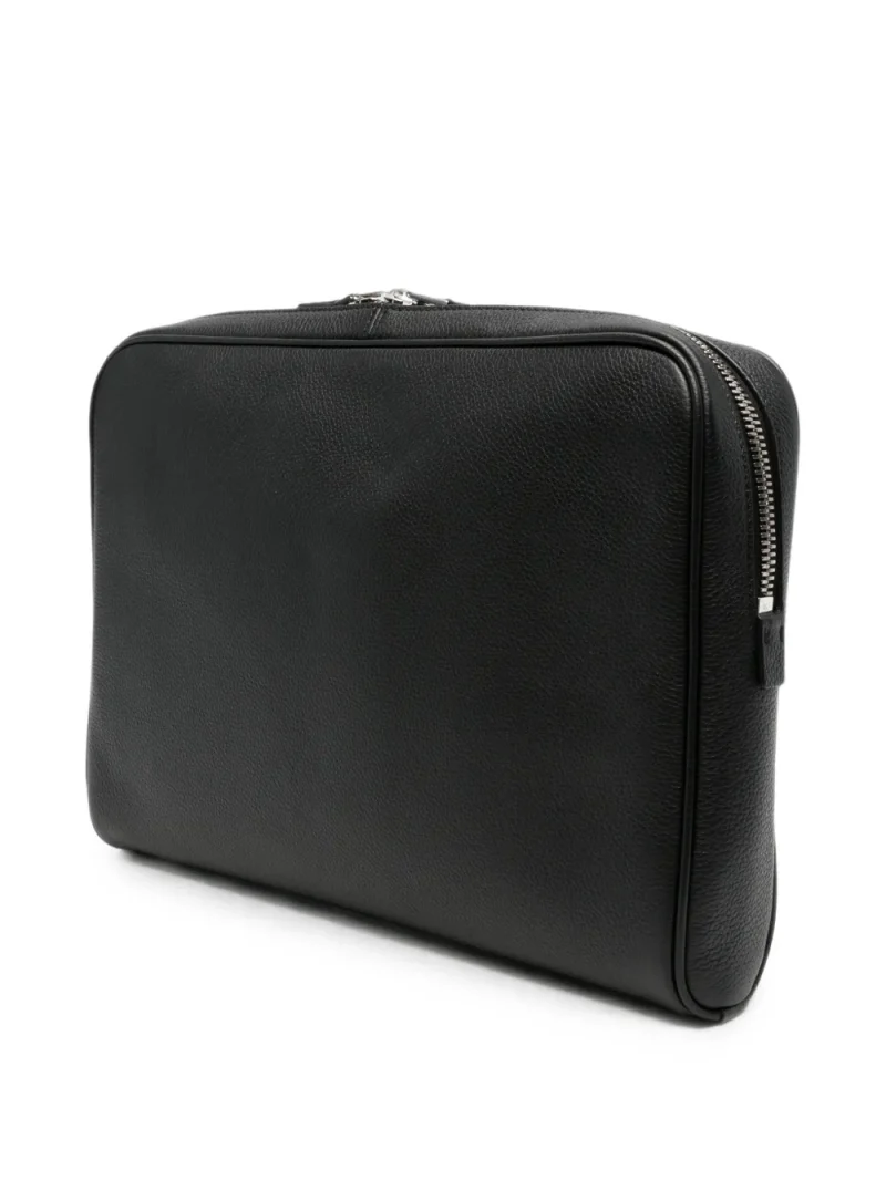 Alternative view of Geanta laptop Tom Ford Grained Leather negru