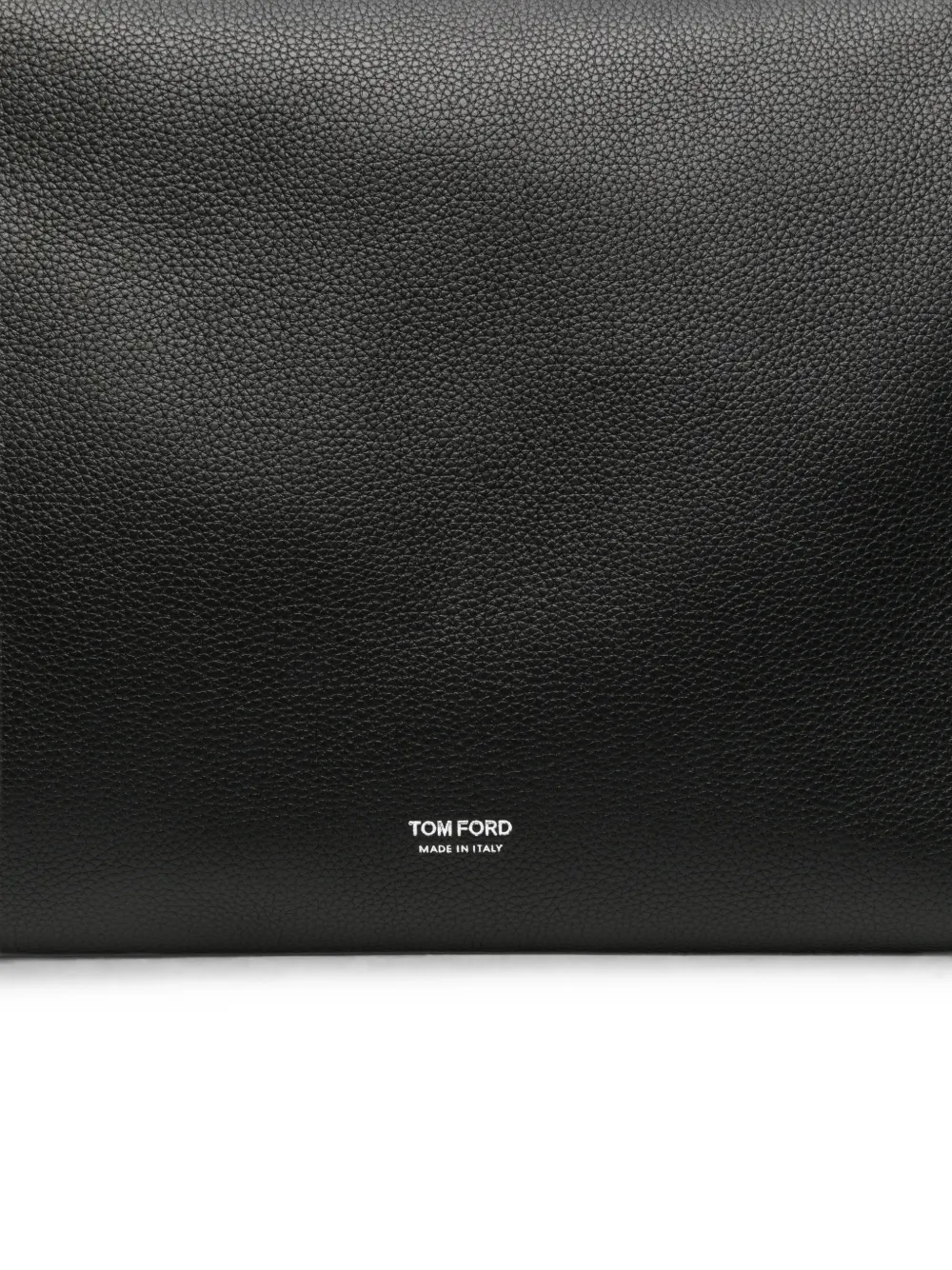 Geanta laptop Tom Ford Grained Leather negru - imagine 4