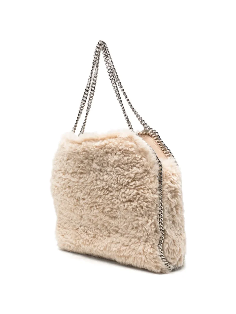 Alternative view of Geanta Stella McCartney Falabella Chain-Trim Tote bej