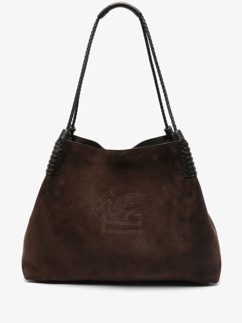 Geanta tote ETRO Large Libra maro