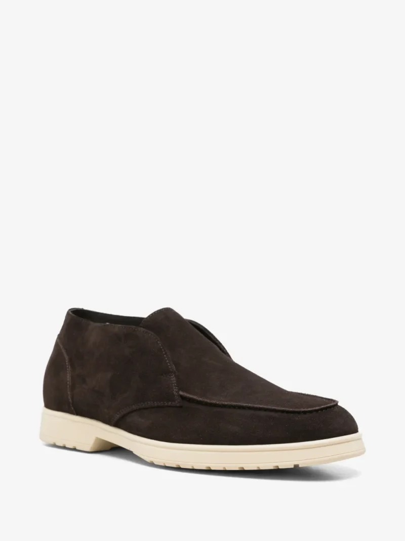 Ghete Doucal's Suede Desert maro - imagine 3