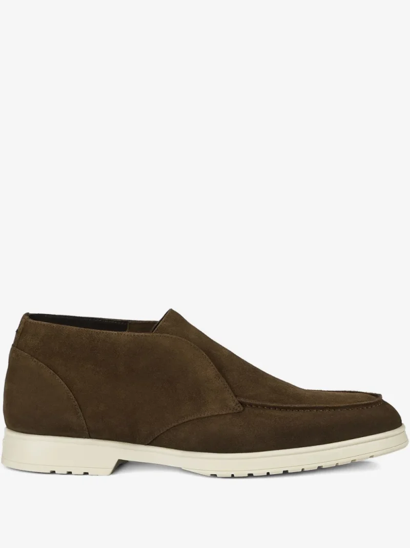 Ghete Doucal's Suede Slip-on maro