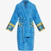 Halat de baie Versace Home I Love Baroque albastru