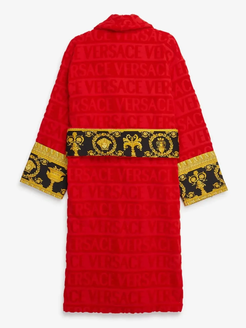 Alternative view of Halat de baie Versace I Love Baroque rosu