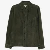 Jacheta Arma Suede Chest-Pocket khaki