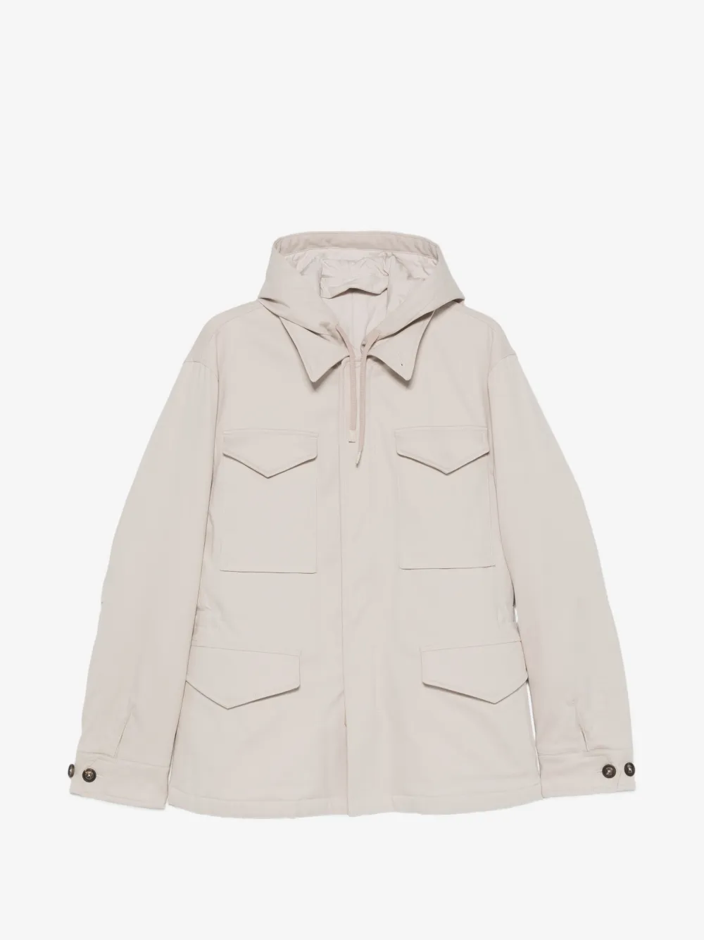 Jacheta Eleventy Hooded Multi-Pocket bej