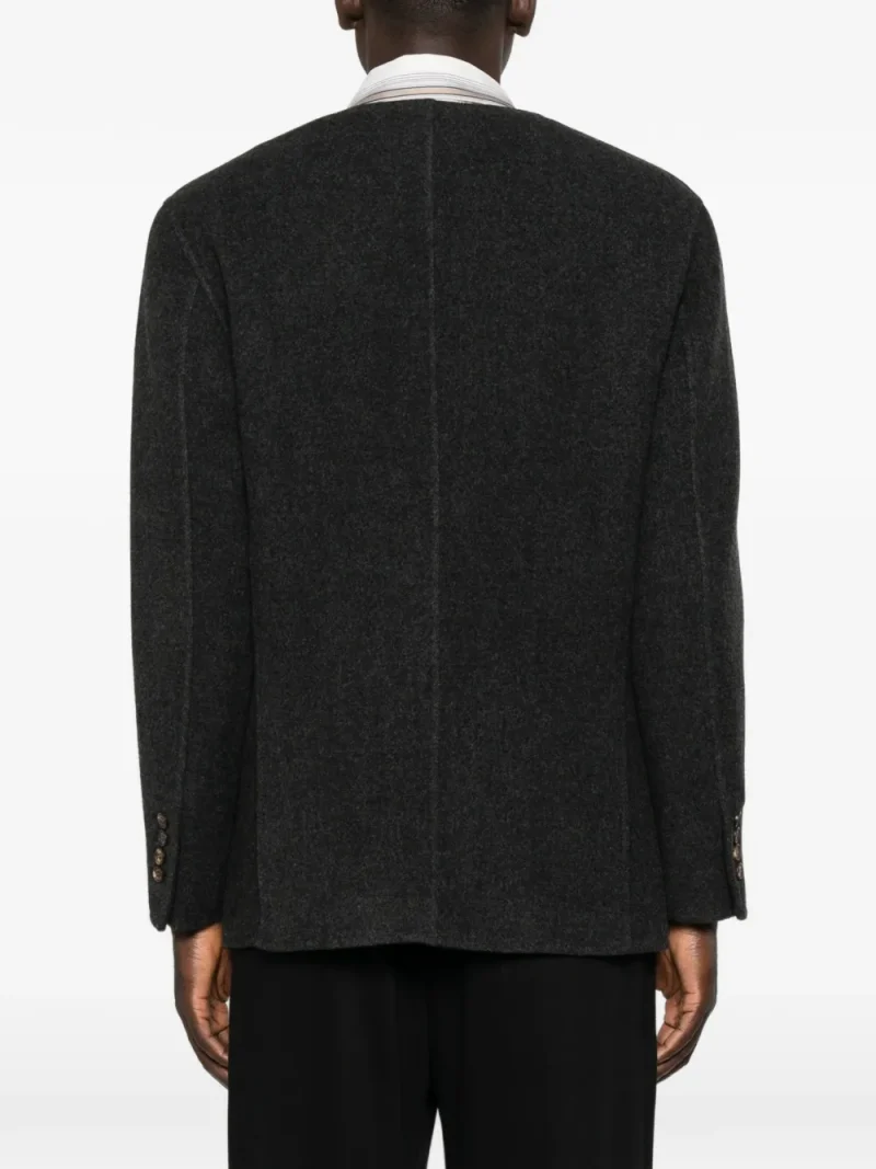 Alternative view of Jacheta Eleventy V-neck Button-up gri
