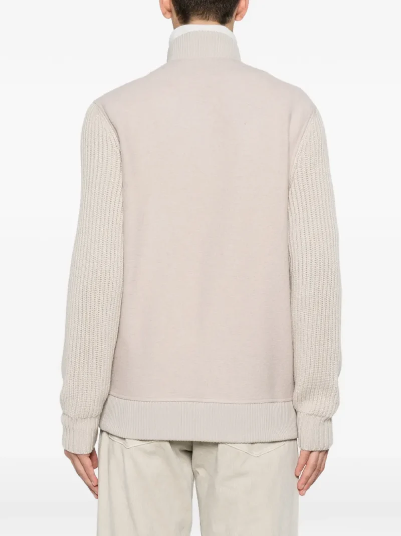 Alternative view of Jacheta Eleventy Zip-up Bomber bej