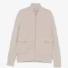 Jacheta Eleventy Zip-up Bomber bej