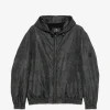 Jacheta ETRO Paisley-Print Hooded gri
