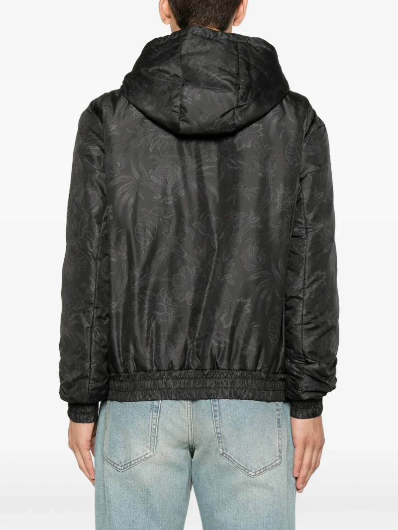 Alternative view of Jacheta ETRO Paisley-Print Hooded gri
