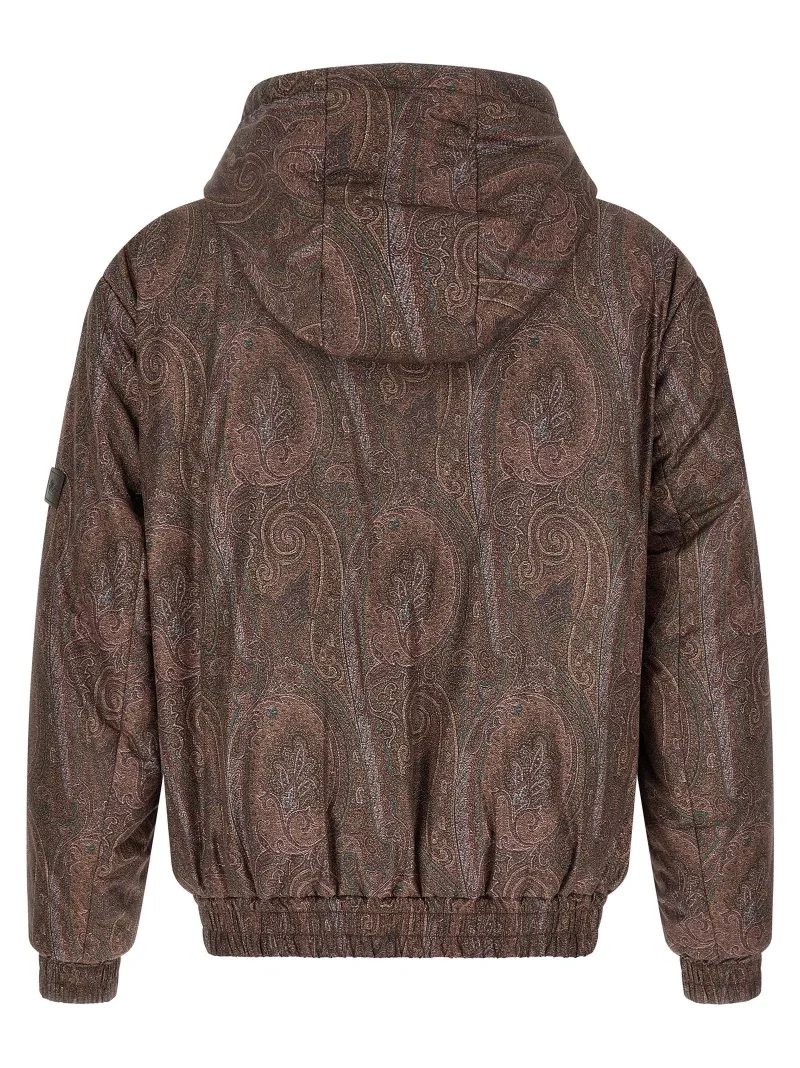 Alternative view of Jacheta ETRO Paisley-Print Hooded maro