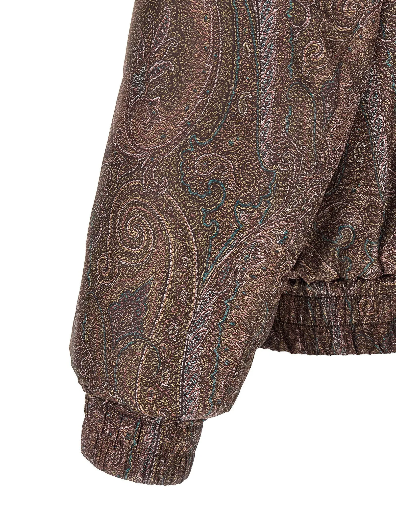 Jacheta ETRO Paisley-Print Hooded maro - imagine 3