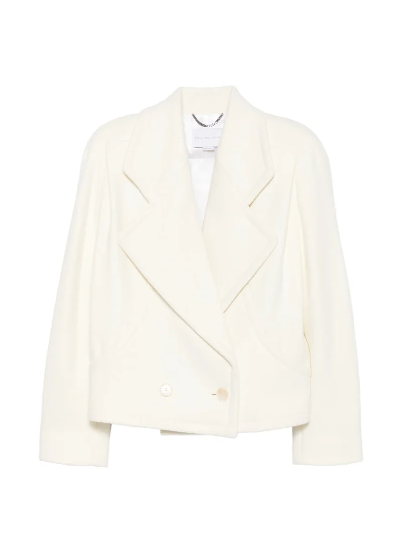 Jacheta Stella McCartney Double-Breasted crem