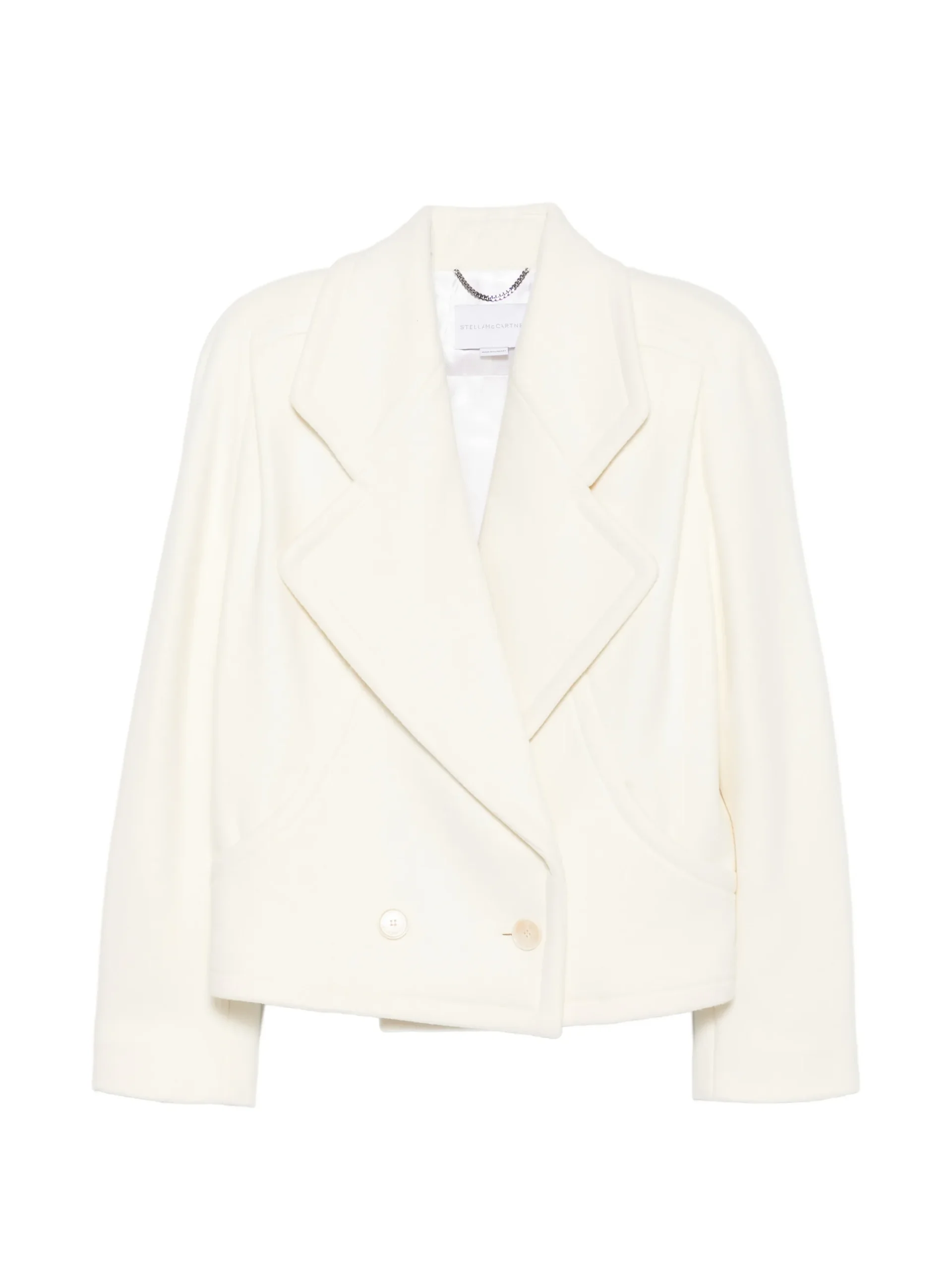 Jacheta Stella McCartney Double-Breasted crem