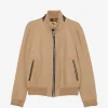 Jacheta Tom Ford Zip-Up Bomber bej