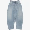 Jeans Rohe Sculptural Button-Fastening albastru