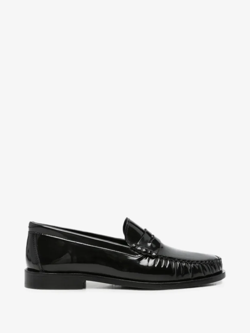Loafers Aeyde Terry Polido negru