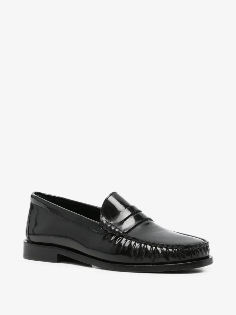 Loafers Aeyde Terry Polido negru - imagine 3