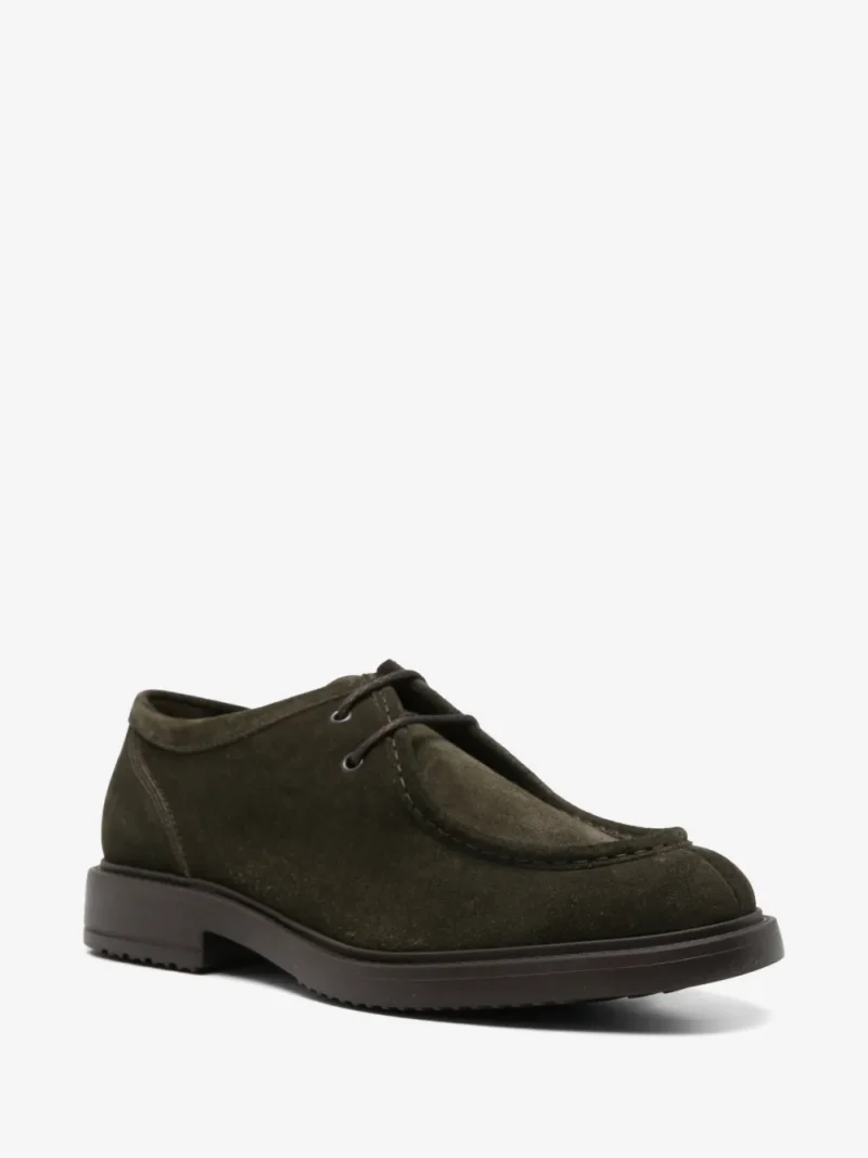 Loafers Doucal's Janus Derby khaki - imagine 3