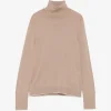 Maleta Eleventy Roll-Neck Wool bej